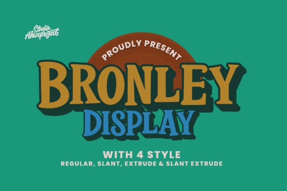 Bronley: A Timeless Font for Crafting with Character