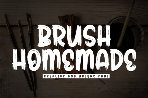 Brush Homemade: A Versatile Display Font for Digital Design