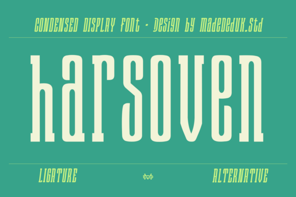 Harsoven Regular: The Font That Elevates Your Brand