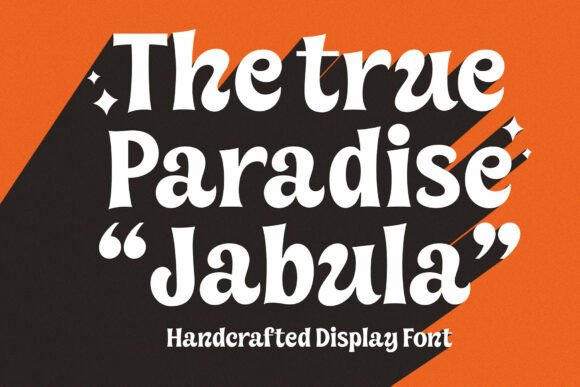 Jabula: A Bold Font for Digital Design