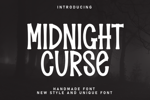 Midnight Curse: A Font That Breathes Life Into Your Creations