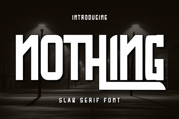Nothing2: A Bold Typeface for Digital Design