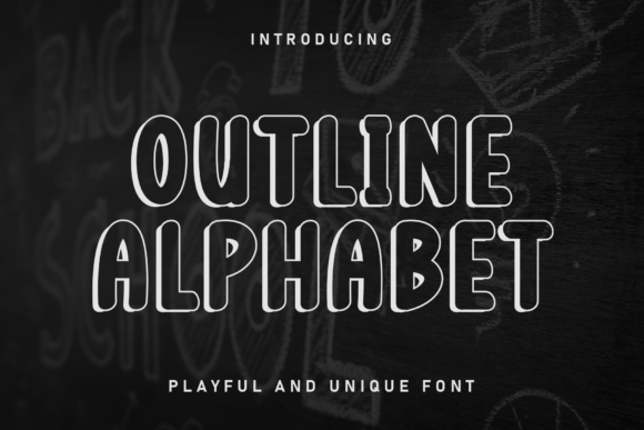 Outline Alphabet: A Designer's Take on This Display Font
