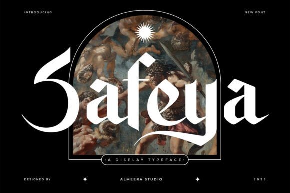 Safeya: A Bold Typeface for Impactful Campaigns