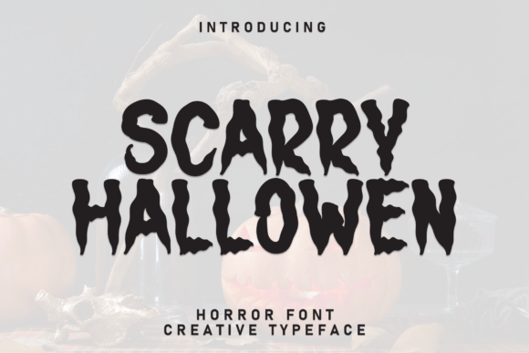 Scarry Hallowen: A Display Font for Campaigns That Speak Clearly