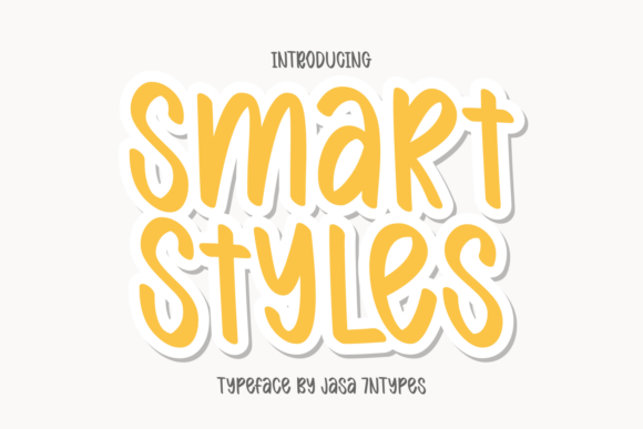 Smart Styles Review: A Playful Handwritten Typeface for Campaign Design