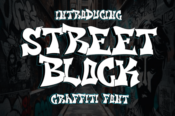Street Block: A Bold Display Font for Editorial Design