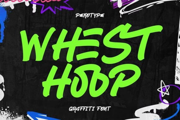 Whest Hoop: A Font That Speaks the Language of Urban Design